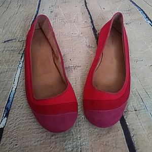 Style & co slides fun mod colorand stripe 8 GUC